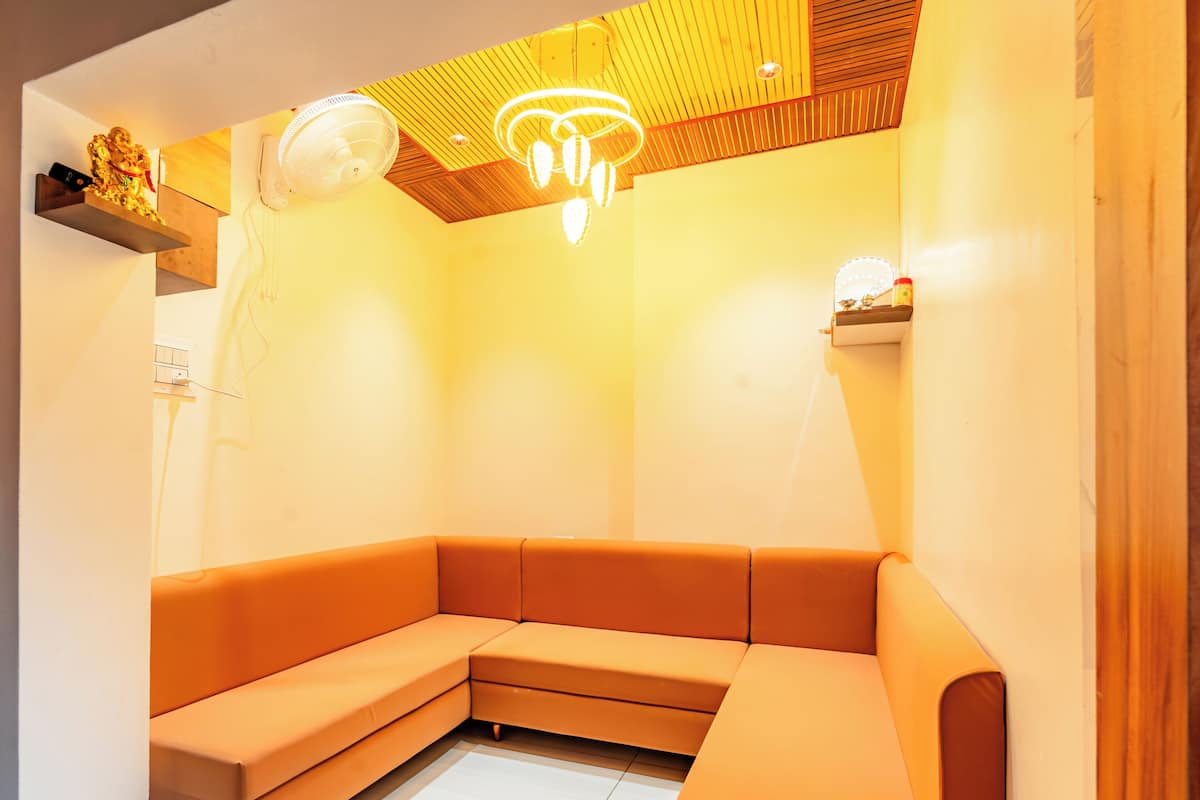 Quarto luxo | Área de estar