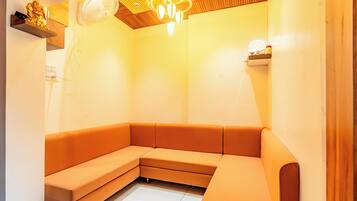 Quarto luxo | Área de estar