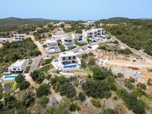 Exterior - Villa Olive Tree - Fantastic location with panoramic sea views & private pool (Vinišće)