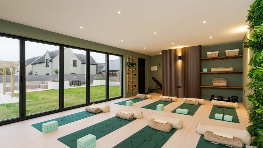 Spacious Countryside Home Yoga Studio