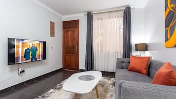 Casa Classic, balcone, vista giardino | Area soggiorno