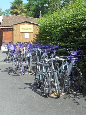 Property grounds - Mobile home in a wooded campsite 40 minutes from Futuroscope and 1 hour from Beauval zoo (Trogues)