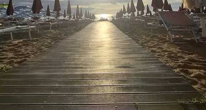 Apartment 50m from the beach | 7 guests | terrace & bike path