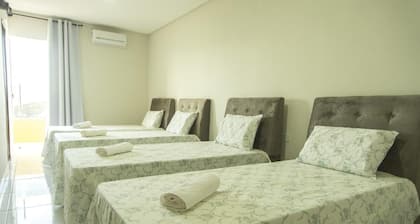 Budget hotel in Lucas do Rio Verde, rooms available for rent.