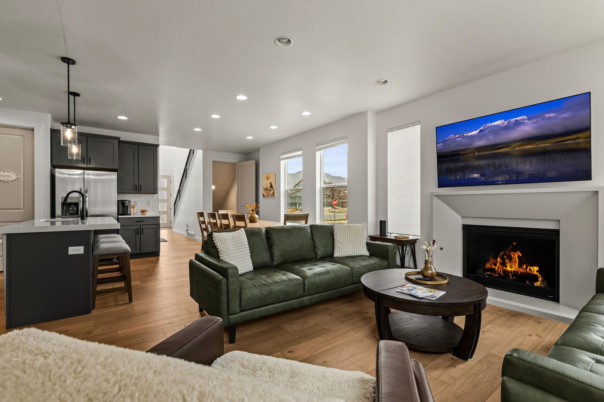 Smart-TV, Kamin