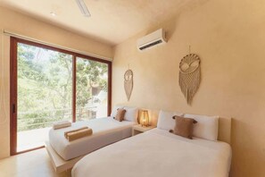 6 bedrooms, iron/ironing board, WiFi, bed sheets - Private 6BR Jungle Compound w/ Rooftop Pool (Tulum)