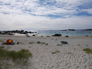 View from property - Plouneour-trez Holiday Home With Seaview (Plounéour-Brignogan-Plages)