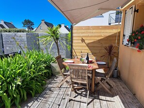 House | Balcony - Plouneour-trez Holiday Home With Seaview (Plounéour-Brignogan-Plages)