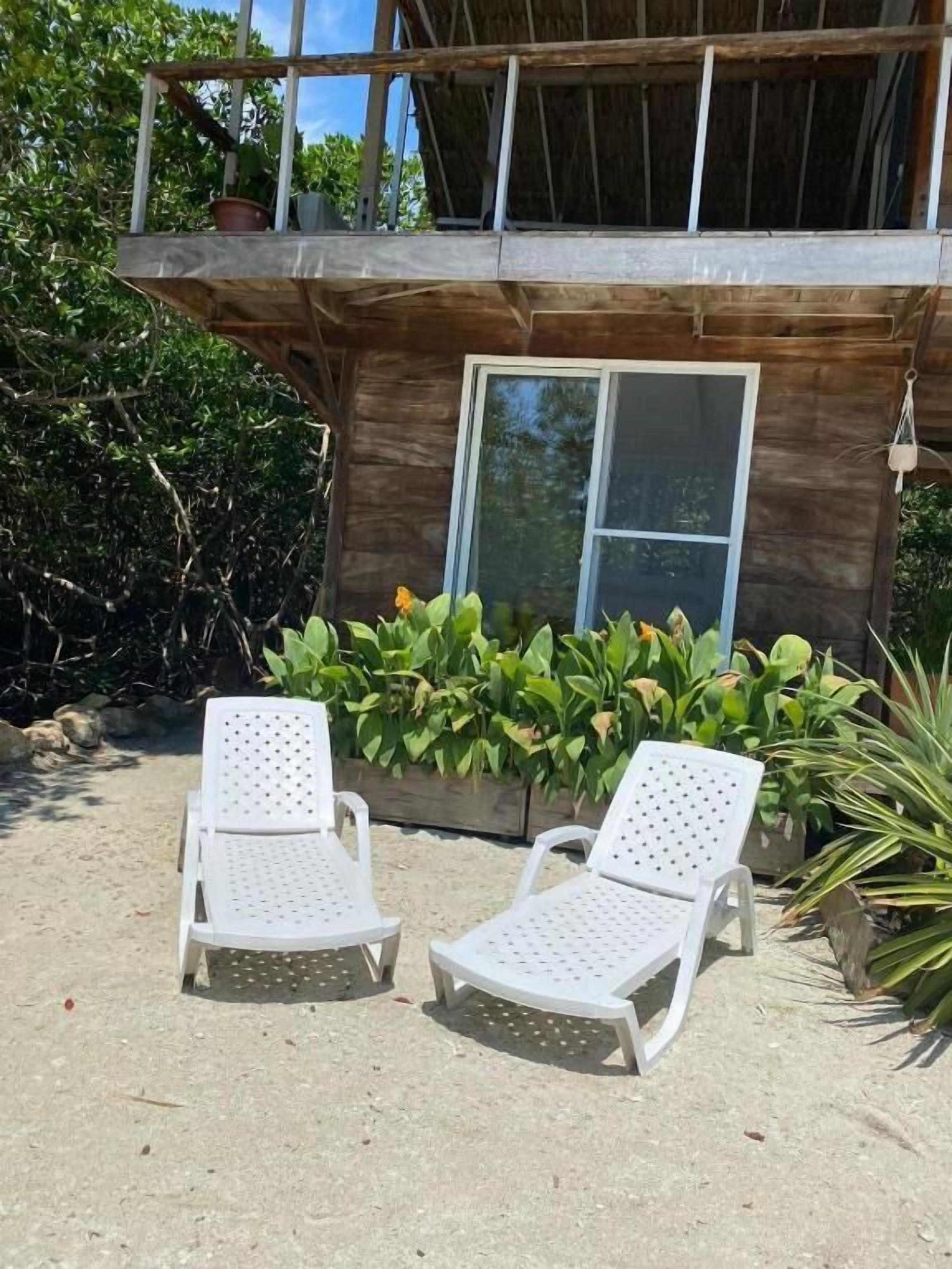 Dobbeltværelse - 1 queensize-seng - strandudsigt | Terrasse/gårdhave