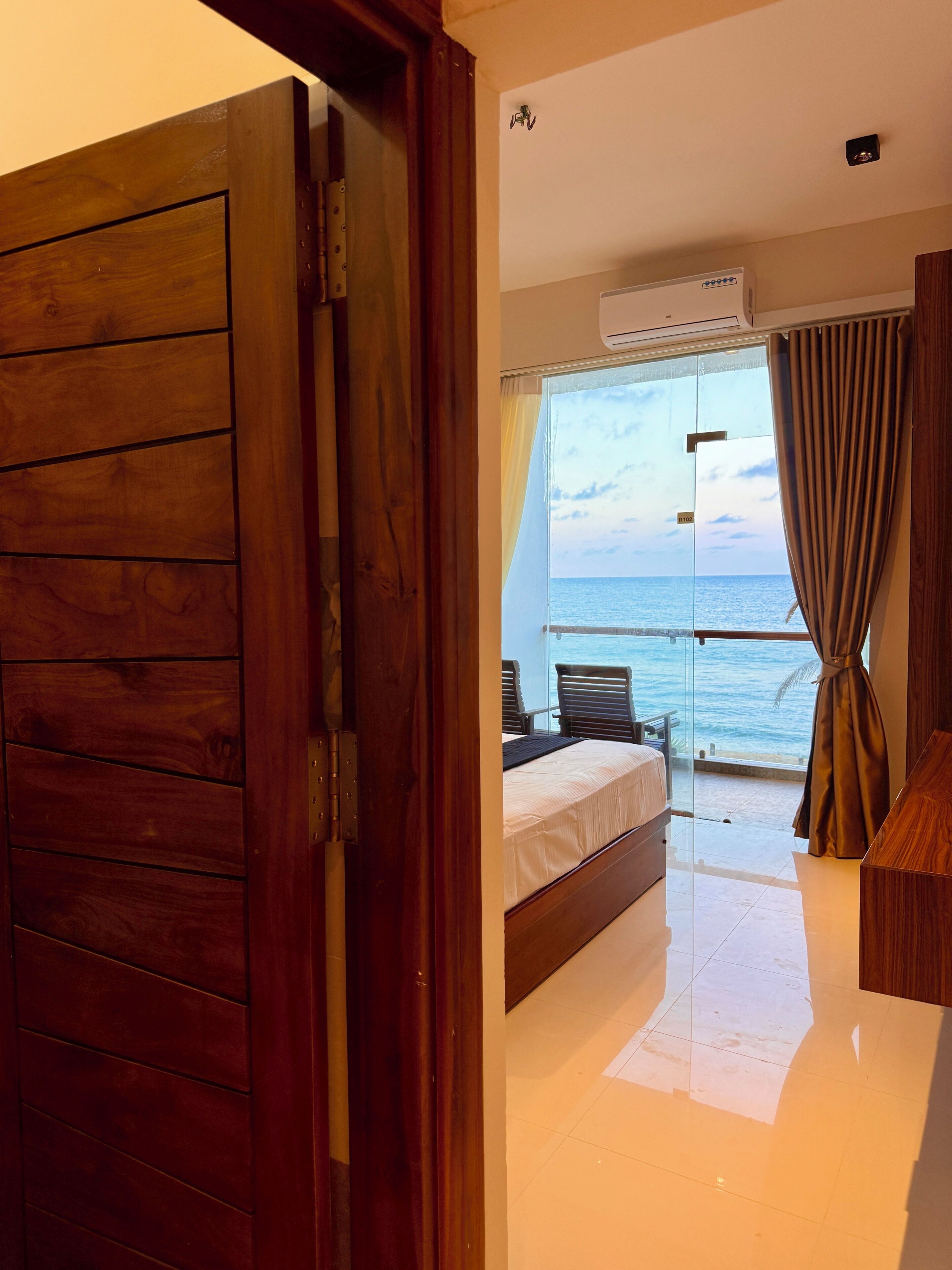 Habitación doble Deluxe, balcón, vista al mar