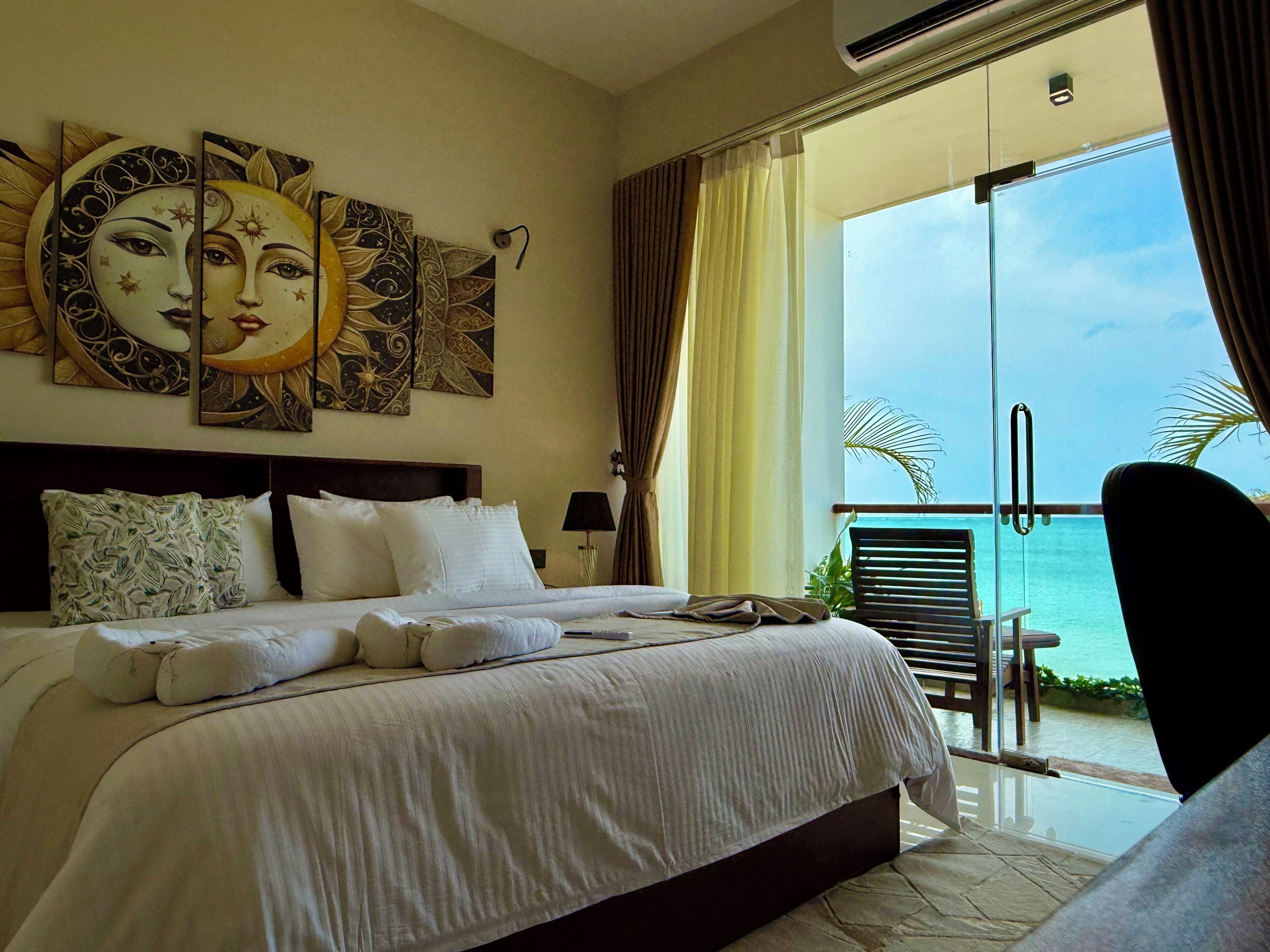 Chambre Double Deluxe, balcon, vue mer