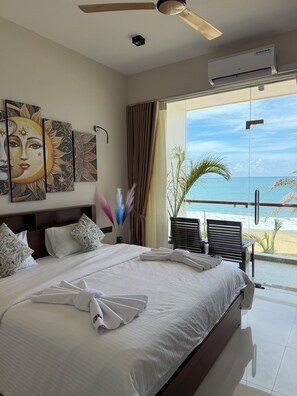 Deluxe Double Room, Balcony, Sea View - Hotel Beach castle (Arugam Bay)