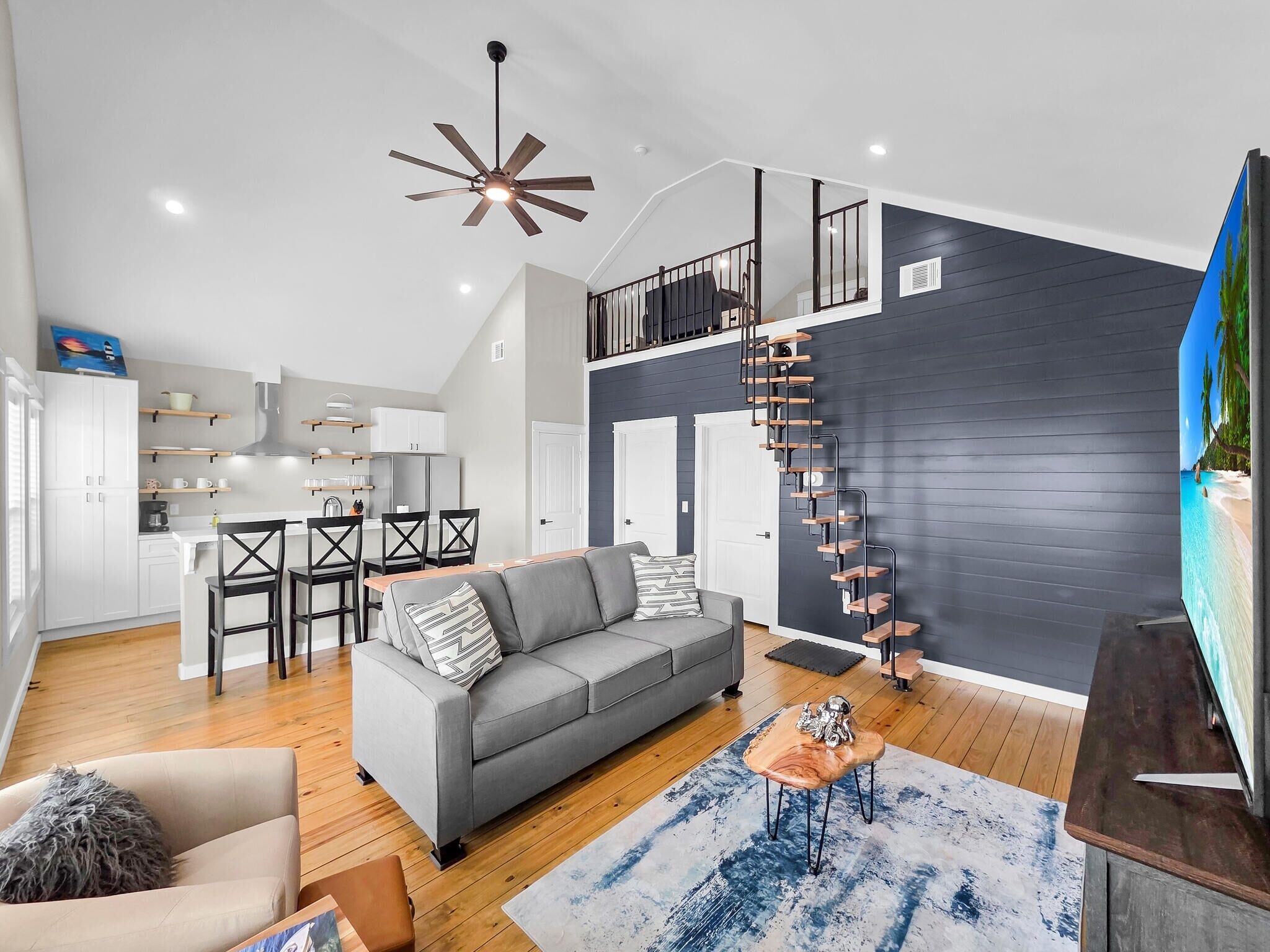 Maison, 2 chambres | Coin séjour