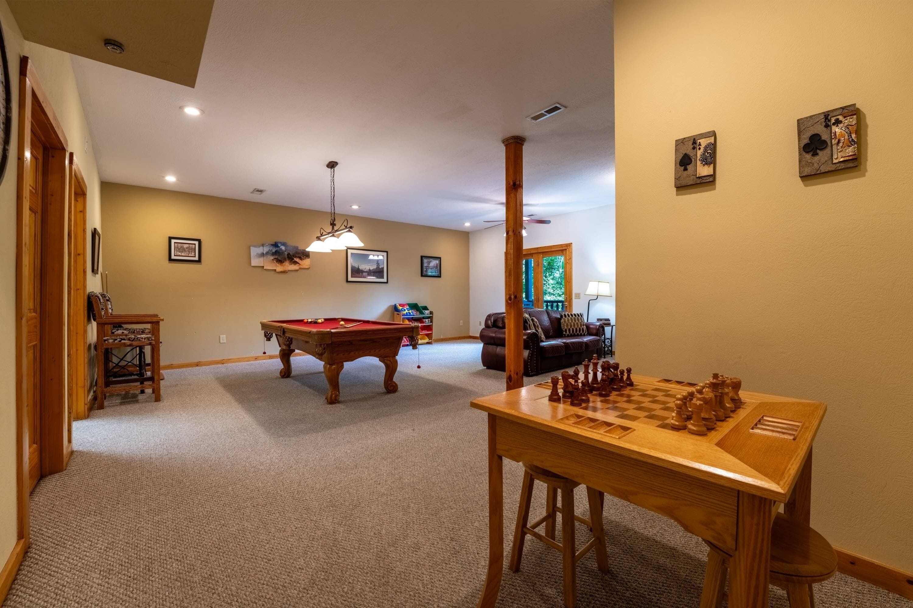 Cabin, 3 Bedrooms | Game room