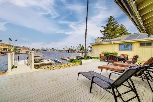 Private Dock + Fire Pit: Discovery Bay Retreat!