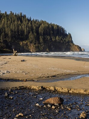 Beach - Modern Forest Retreat on 2 Acres: Near Cape Meares Beach & Steam Shower (Tillamook)