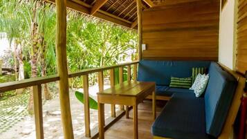Bungalow, Air conditioning, Garden View | Terrace/patio