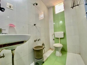 Deluxe Double Room, City View | Bathroom - Comfort Holiday Hotel near Naliya Mandvi (Una)