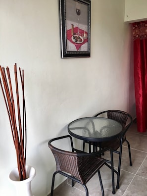Apartamento, 1 habitación, balcón | Restauración