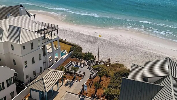 A beachfront hotel with a pool, beach access, and ocean views. - ☀️Walk to Beach | 30A | Casa Azule- Blue Mountain Beach☀️ (Santa Rosa Beach)