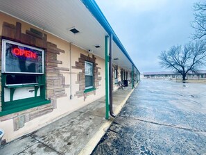 Façade de l’hébergement