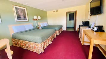 Superior Double Room, 2 Queen Beds | Desk, laptop workspace, free WiFi, bed sheets
