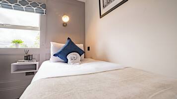 1 bedroom, iron/ironing board, travel crib, free WiFi