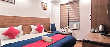 Comfort szoba kétszemélyes ággyal, kilátással a városra | Ingyenes wifi