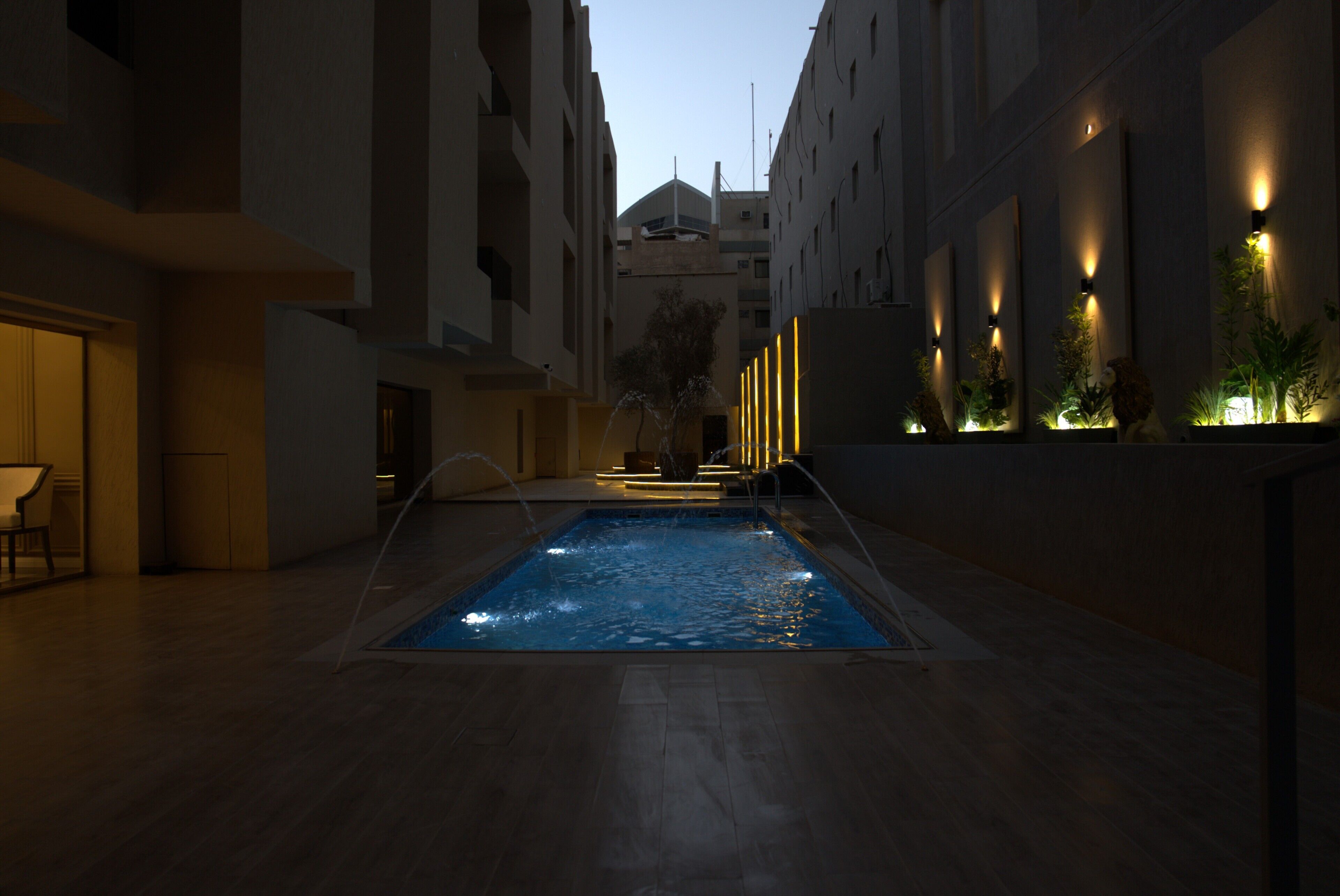 Outdoor pool