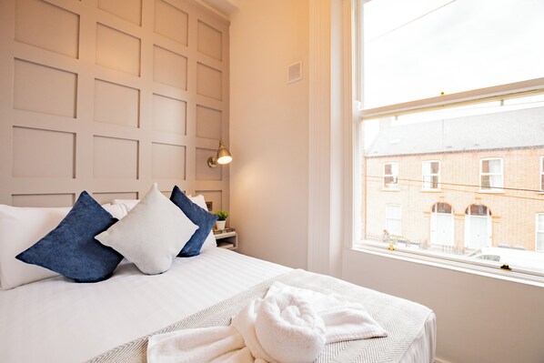 1 bedroom, iron/ironing board, travel crib, free WiFi