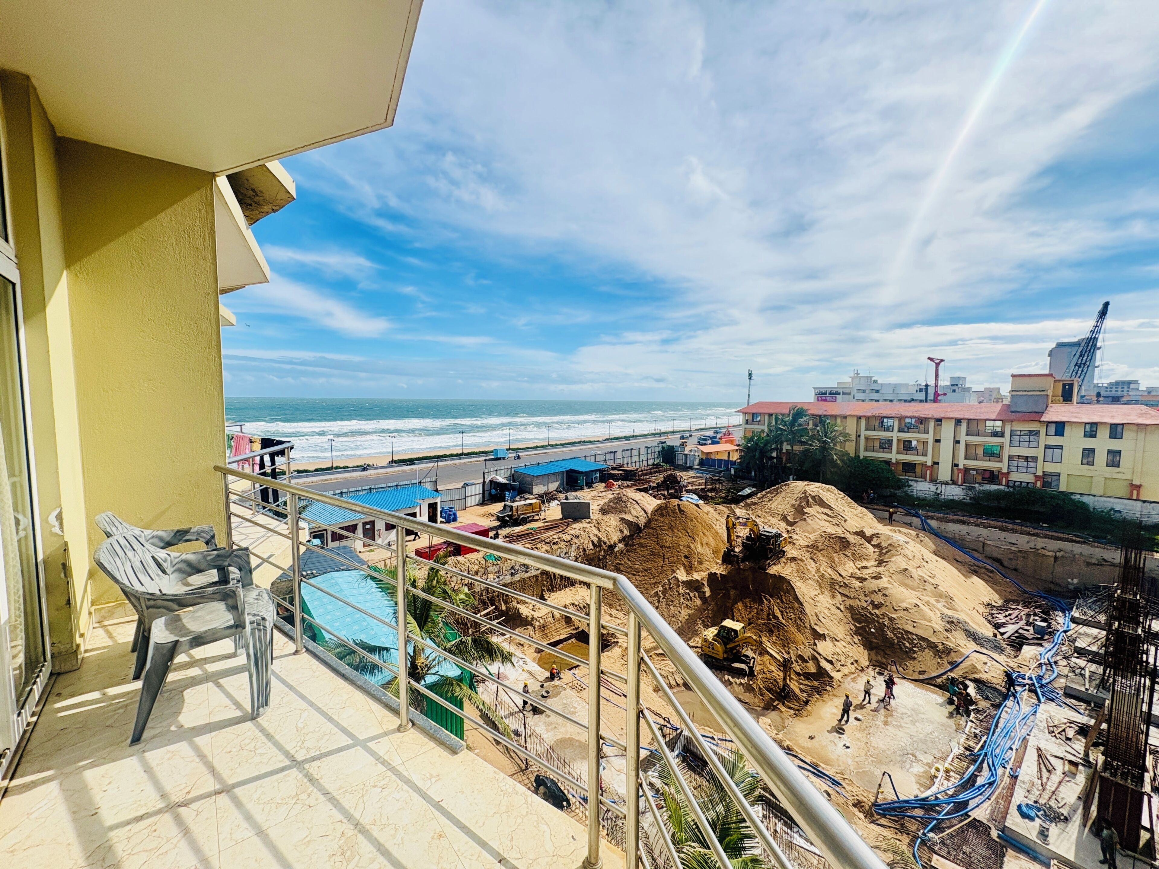 Habitación doble superior, vista parcial al mar | Vista desde la habitación