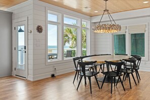 Dining - Soundfront Escape with Boat Lift & Pool | Steps to Beach (Emerald Isle)