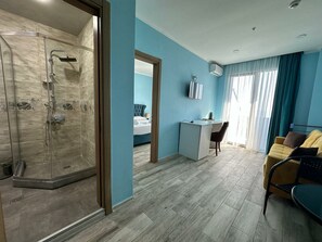 Suite clásica, balcón