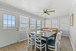 Dining - 1 Sandy Shore- Oceanfront 6BR House- Cherry Grove (North Myrtle Beach)