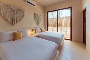 3 bedrooms, iron/ironing board, WiFi, bed sheets - Ahal Holistika 3BR Oasis with Plunge Pool (Tulum)