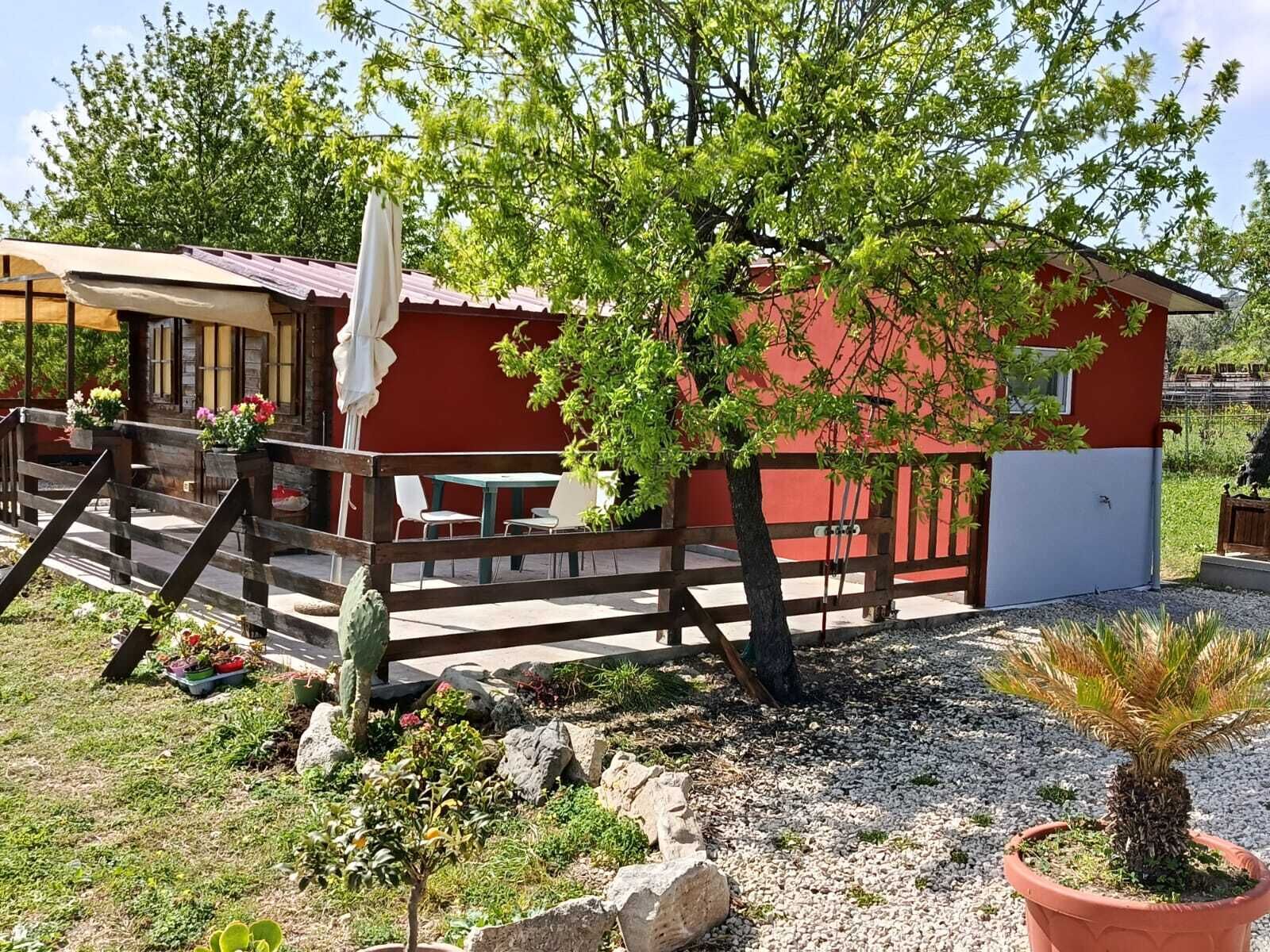 Bungalow familiare, vista giardino | Parco della struttura