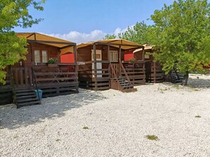 Bungalow, uitzicht op tuin | Exterieur