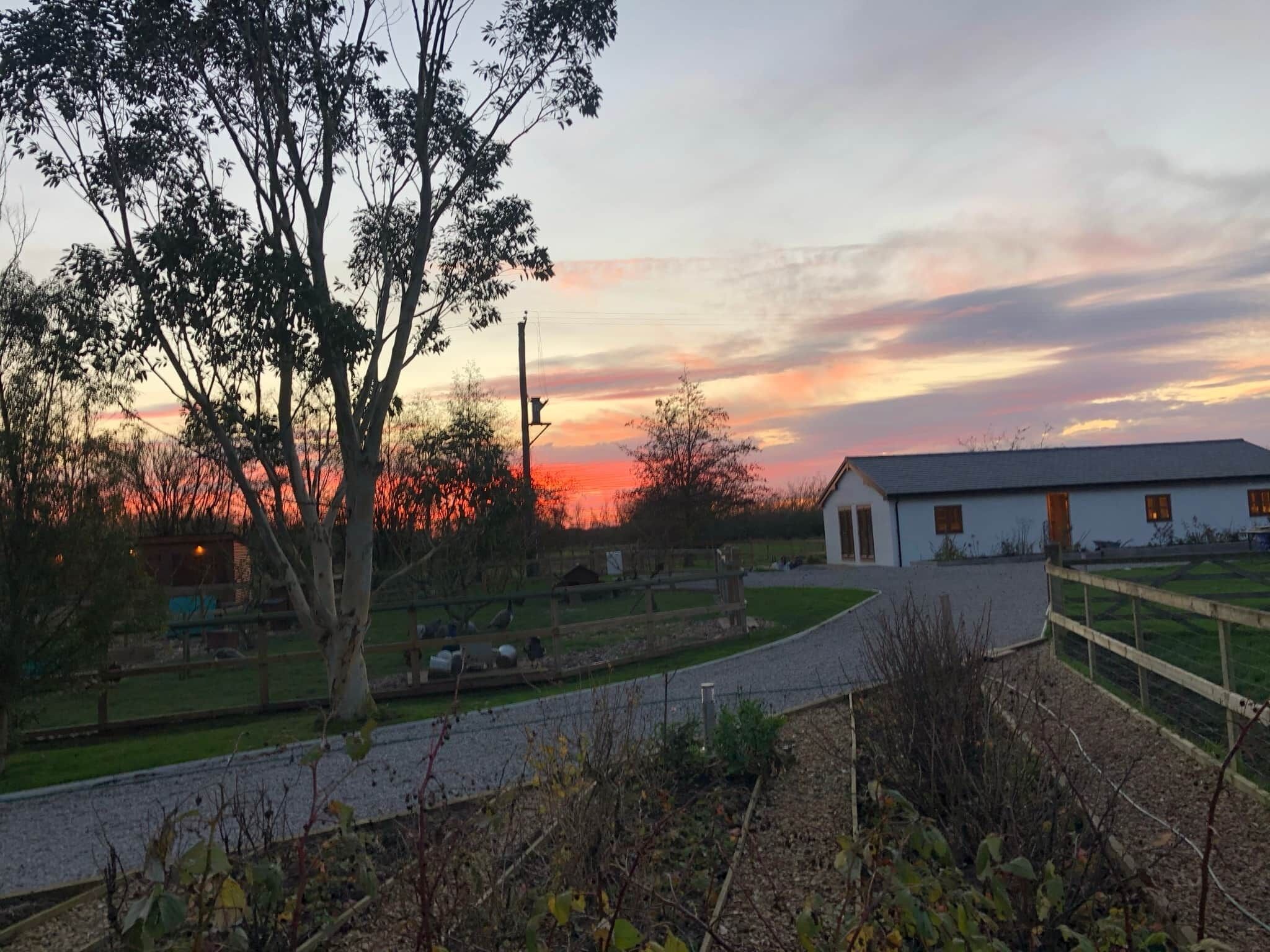 Barn Sunset