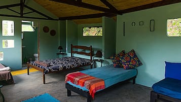 Basic Quadruple Room, Patio, Mountain View