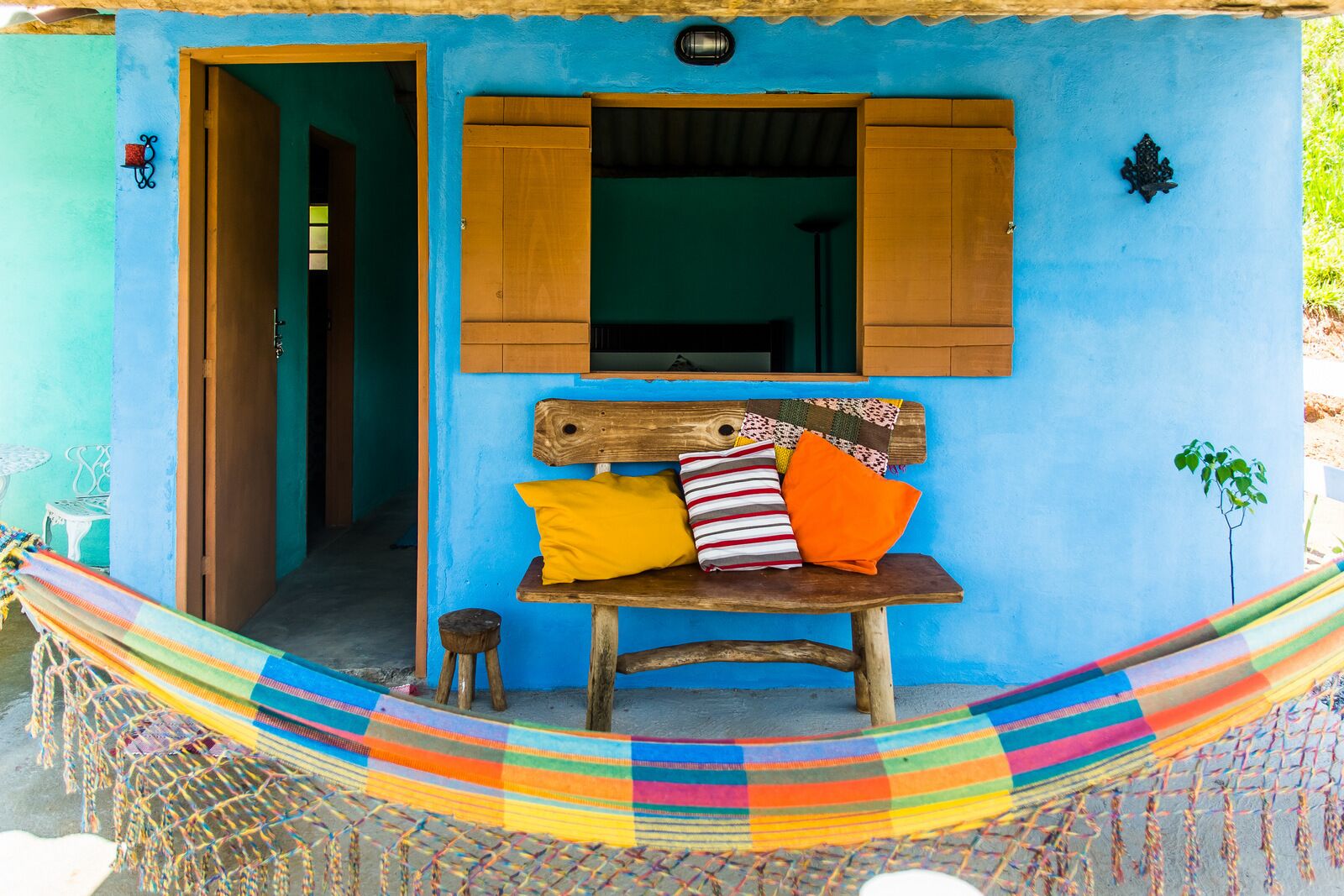 Quarto casal básico, varanda | Terraço/pátio