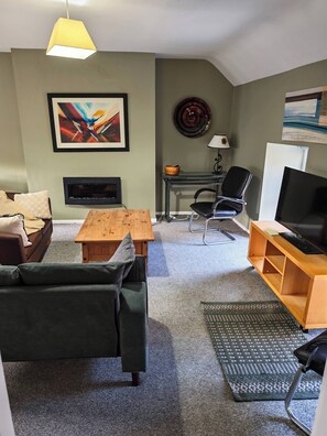 Apartment, 3 Bedrooms | Living room - Duplex Apartment in the Heart of Glenarm Village (Ballymena)