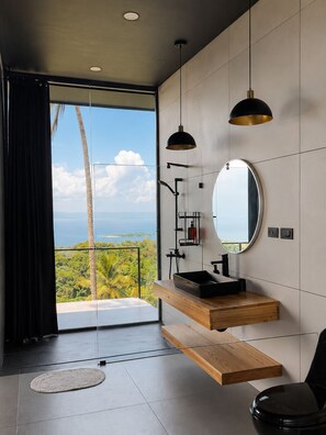 Interior - Cozy 1-bedroom villa in tranquil Samana with AC (Las Palmillas)