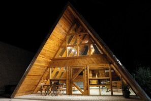 Outdoor dining - Hotel Posada del Valle (Cuatro Cienegas)