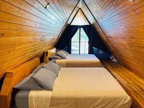 Cabaña Deluxe | Cortinas blackout y wifi gratis 