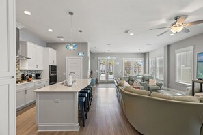 House, Multiple Beds, Pool Access, Pool View (222 Sands St) | Interior - Sands of Time! Private Pool! Dog Friendly! 600ft to Beach! Sleeps 18 (Panama City Beach)