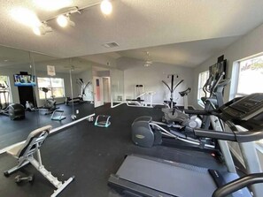 Fitnessbereich