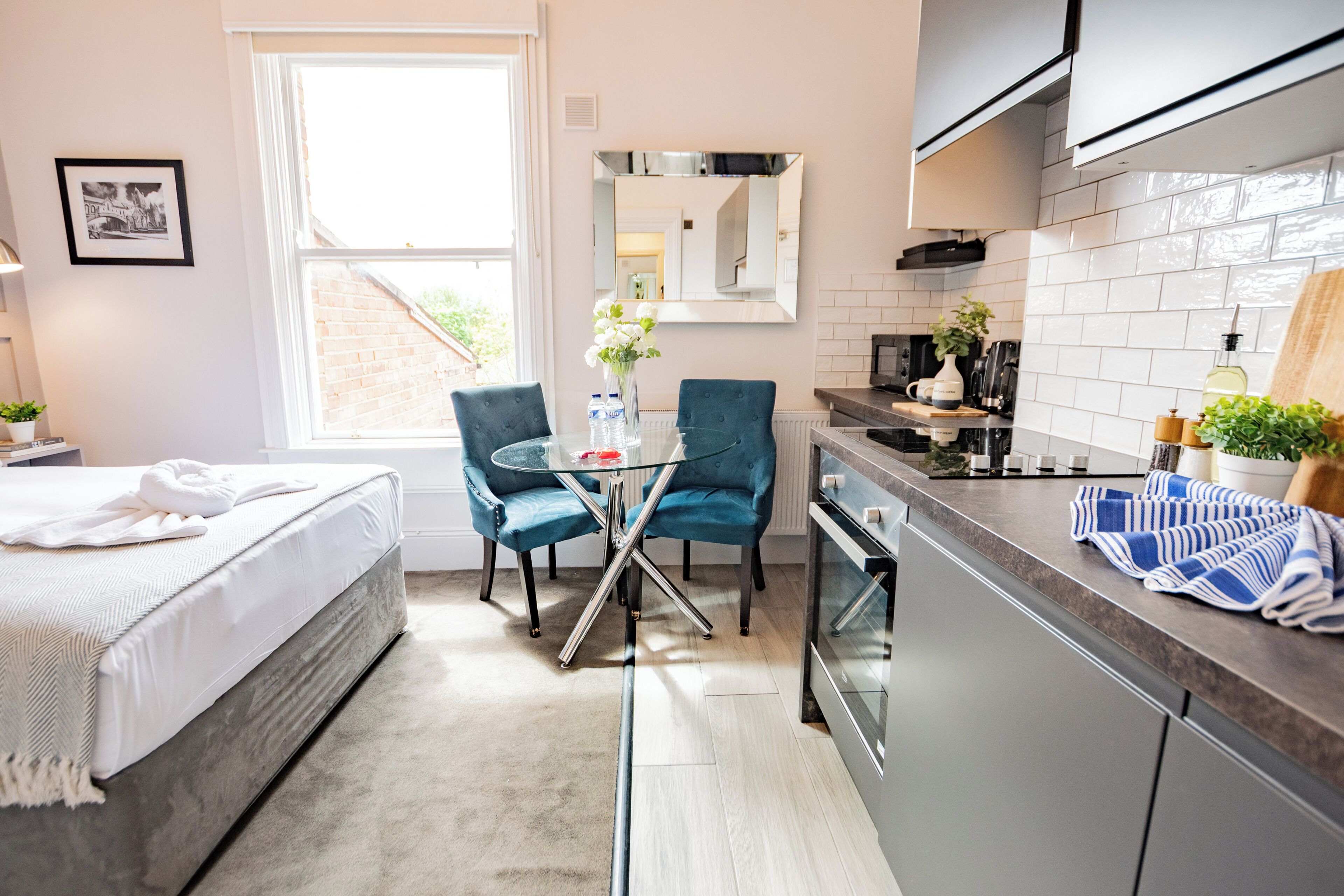 1 Schlafzimmer, Bügeleisen/Bügelbrett, Reisekinderbett, kostenloses WLAN