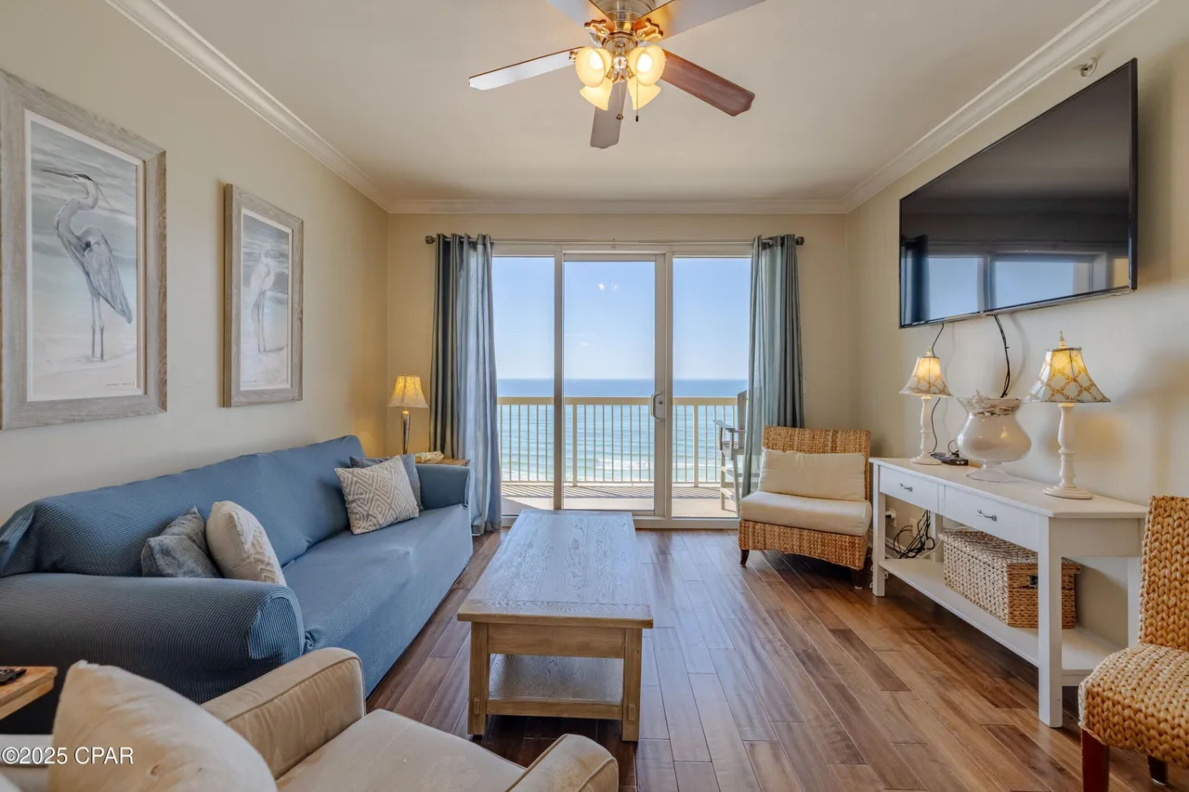 Condo, Multiple Beds, Balcony, Ocean View (Calypso Resort 606e) | Living area