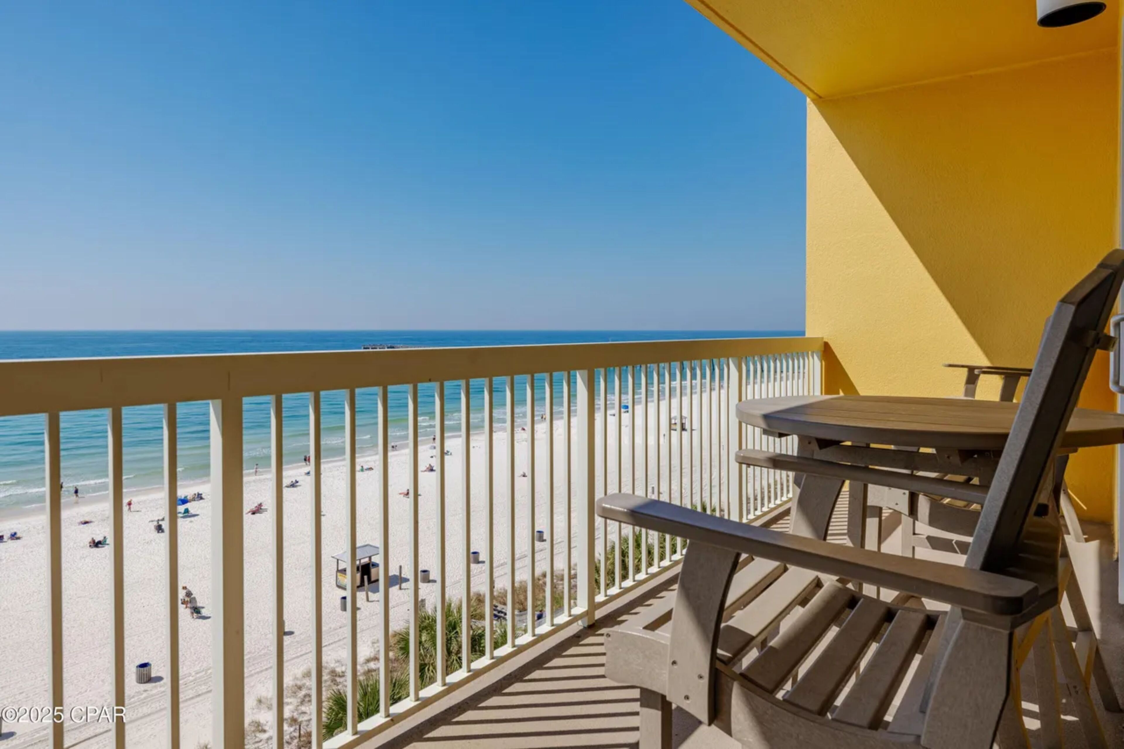 Lejlighed - flere senge - balkon - havudsigt (Calypso Resort 606e) | Udsigt fra værelset