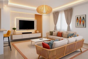 Living area - Lucurious Homestay Villa (Punta Cana)